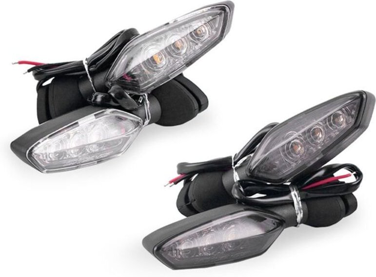 Motorrad-Blinker, Transparent, Weiß, LED, für 659 696 Hypermotard 899 Panigale 1299 2008-2020