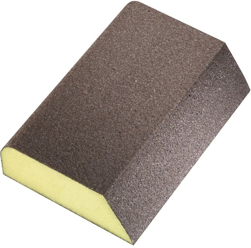 S.i.a - sia Schleifblock Kombi 7990 hart Farbe gelb/fine 98 x 69 x 26 mm