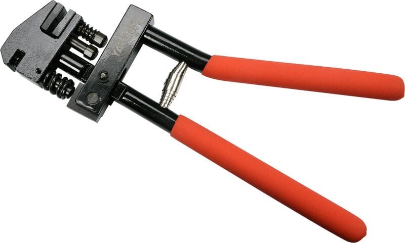 Yato - Loch- und Absetzzange 285mm Kombinierte Loch-Absetzzange Blech Falzzange und Stanzzange