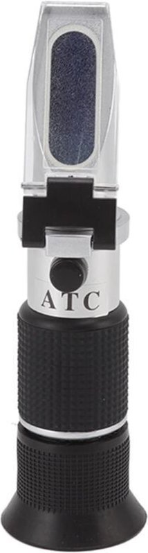 Brix-Refraktometer, hohe Präzision 0-32 Brix 0-140 Fruchtwein 0-27 Balsam-Skala Konzentrationsanzeiger Ideal für Honig, ...