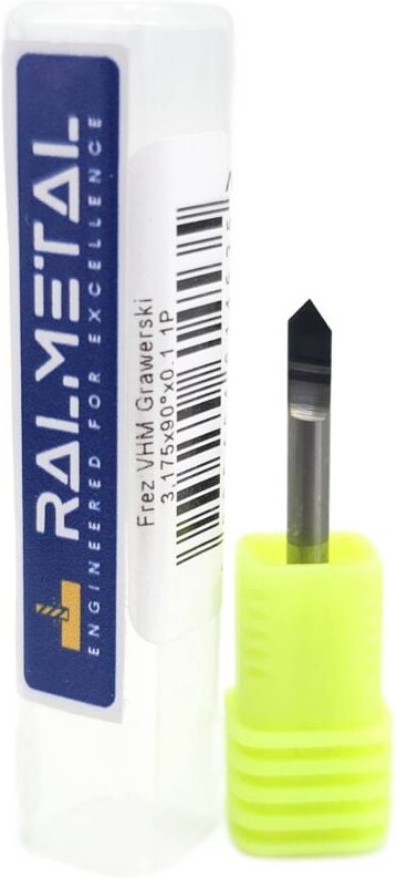 Vollhartmetall-Gravierfräser 3,175 x 90° x 0,1 mm 1P