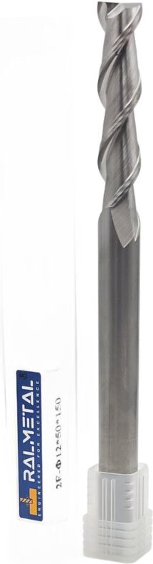 VHM-Fräser für Aluminium 2F 12 x 50 x 150 mm 45 HRC