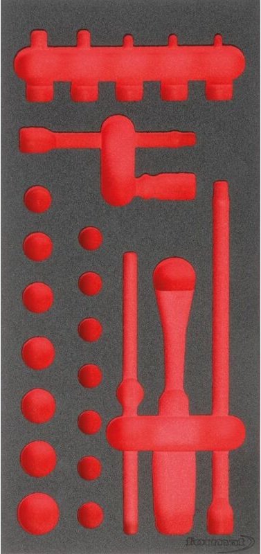 FORMAT Modul Steckschl. 3/8" 1/3 leer