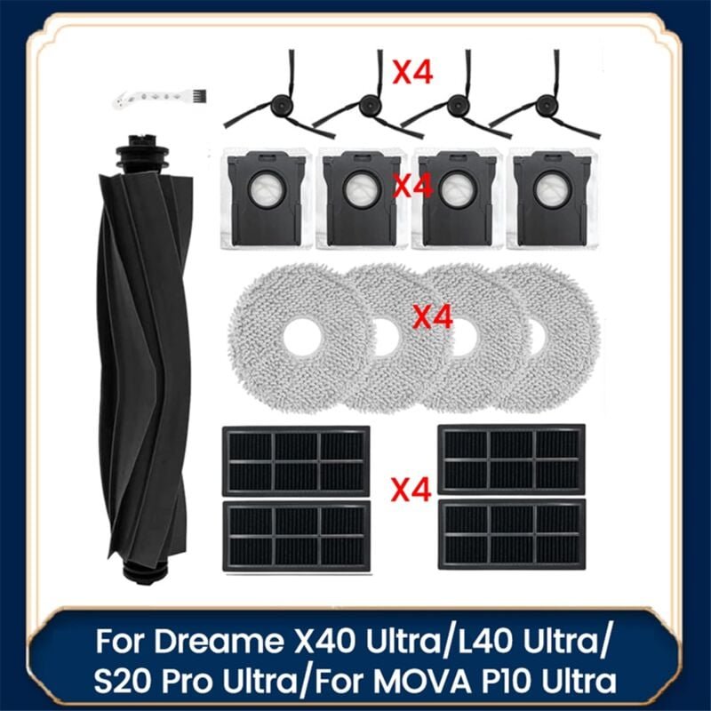 Für X40 Ultra/L40 Ultra/S20 Pro Ultra Staubsaugerteile