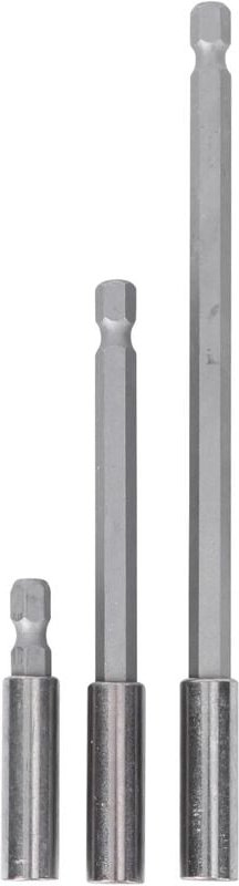 Set mit 3 magnetischen Bithaltern 1/4" - 60 mm, 100 mm, 150 mm