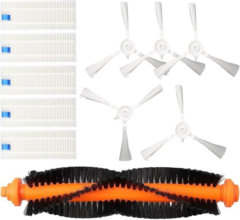 FOREHILL 16-teiliges Haupt-/Seitenbürsten- und Filterset für X-plorer Serie 50, für X-plorer Serie 40 Total Care Co Saug...