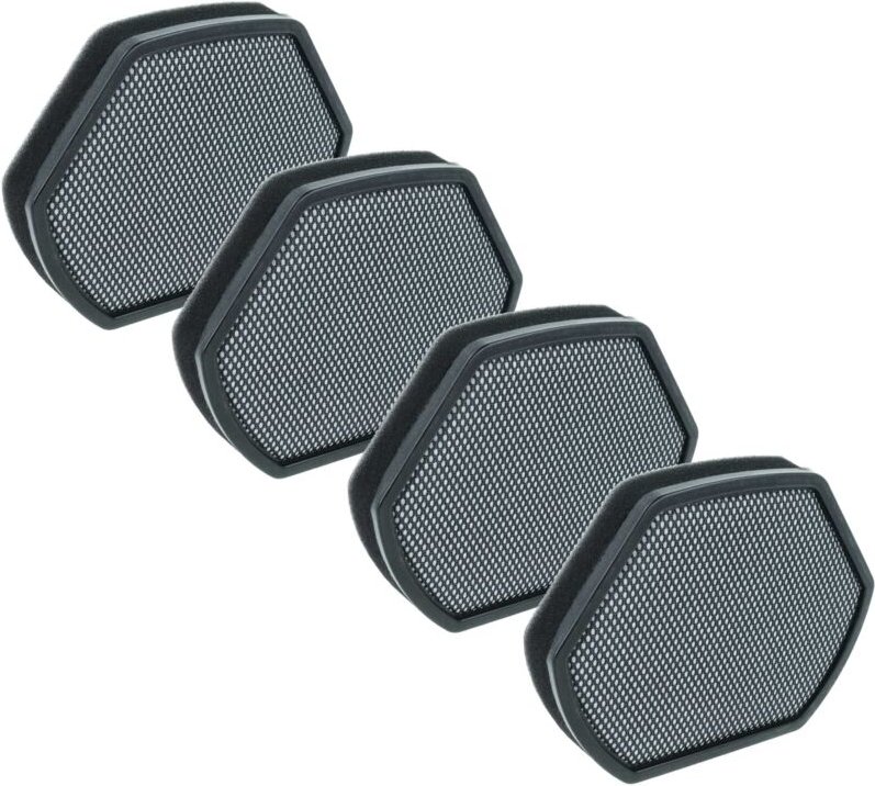 vhbw 4x Staubsaugerfilter kompatibel mit Bosch BGS 1UECO/11, 1UA302/11, 1UA100/11, 1UA112/11, 1UA210/11 Staubsauger - Sc...
