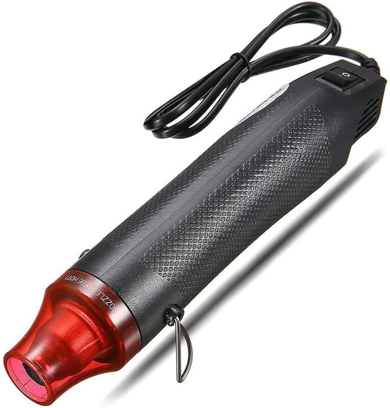 Tragbares Heißluftgebläse, handliches Heißluftgebläse für DIY-Schrumpfverpackungen, Kunststoff