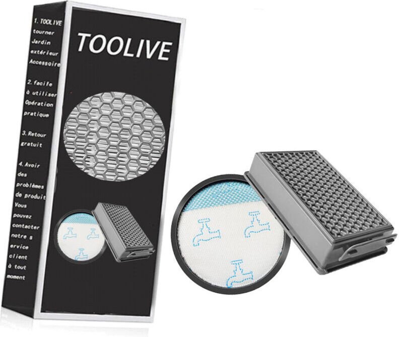 2-teiliges Set Ersatz-HEPA-Filter für Rowenta Compact Power XXL Staubsauger RO4811EA RO4871EA RO4855EA RO4826EA