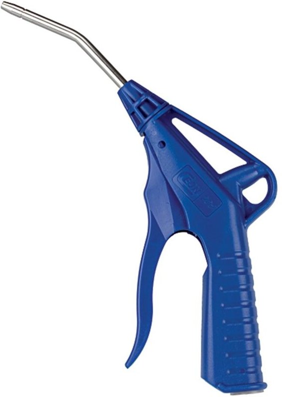 Dosierbare Blaspistole 90 mm Rohr, pom, Rc 1/4, Rc 1/4 innen - Riegler