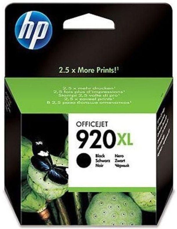 Tintenpatrone Originalzubehör 920XL ca. 1.200 Seiten schwarz 49ml