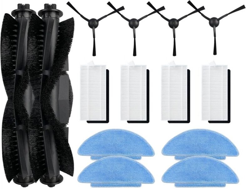 Für 7490 Ewige Wichtigsten Seite Pinsel hepa Filter Mopp Pads