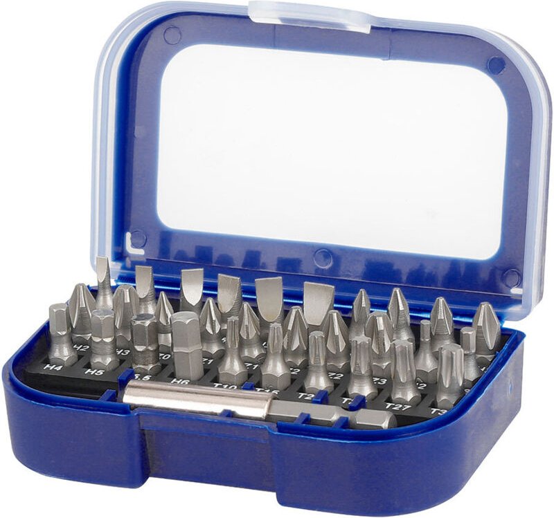 Set mit 31 WORKPRO® Schraubendreher-Bits