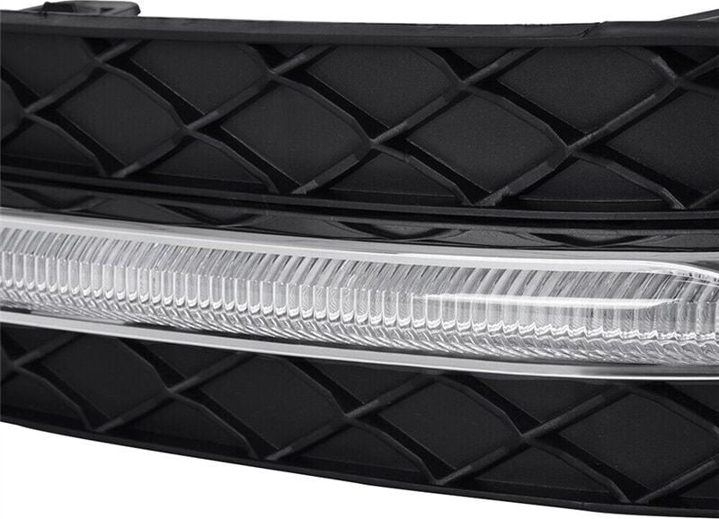 Tlily - Paar led drl Tagfahrlicht Nebelscheinwerfer Lampe Fit für C-Klasse W204 C250 C300 11-13