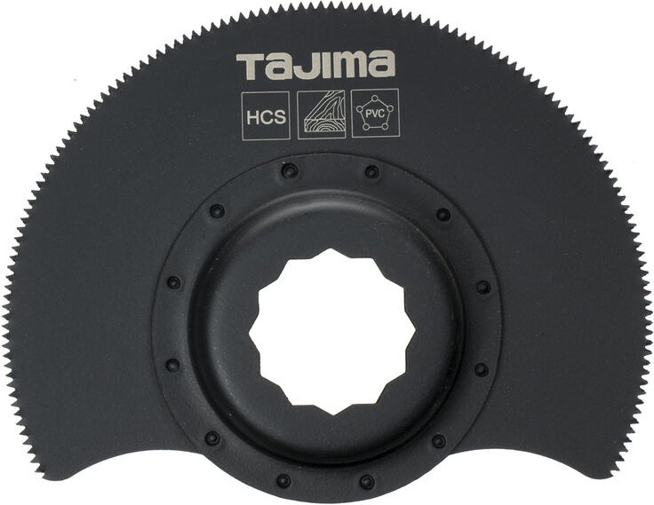 Tajima - Säge-Zubehör Sägeblatt für Multitool Sternaufnahme 91 mm halbrund SHC91