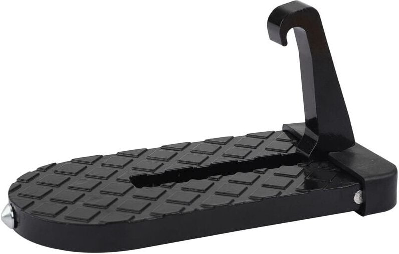 Autotürtritt mit Pedal, universelle U-förmige Trittstufe, multifunktionale Trittstufe mit Sicherheitshammer und Klapplei...