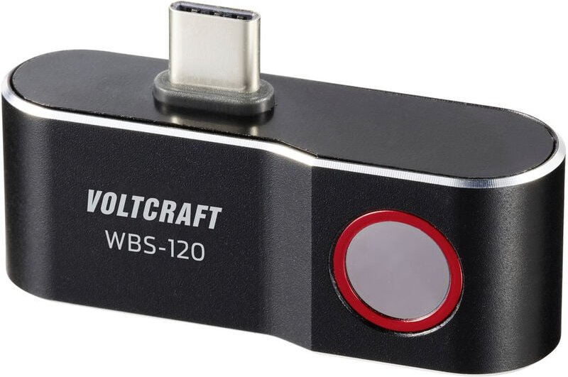 Voltcraft - WBS-120 Wärmebildkamera -20 bis 400 °c 120 x 90 Pixel 25 Hz usb-c® Anschluss für Android