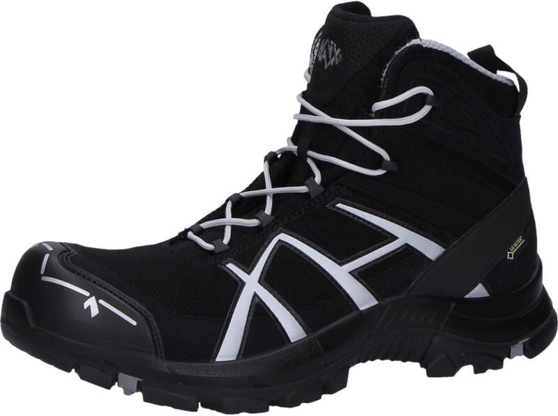 Haix - Sicherheitsstiefel Safety 40 mid black-silver S3 Gr. 41 (Uk 7,5)