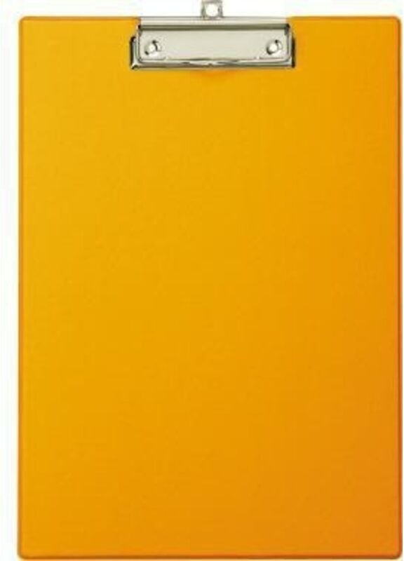Maul - Klemmbrett 22,9 x 31,9 cm (b x h) din A4 Karton Material der Kaschierung außen: Polypropylen orange