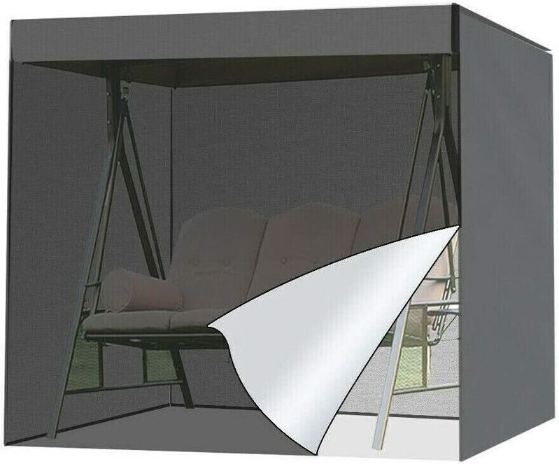 Gartenschaukelabdeckung, Terrassenschaukelabdeckung, Sitzfläche für Terrassenmöbel, UV-beständige Hängemattenabdeckung