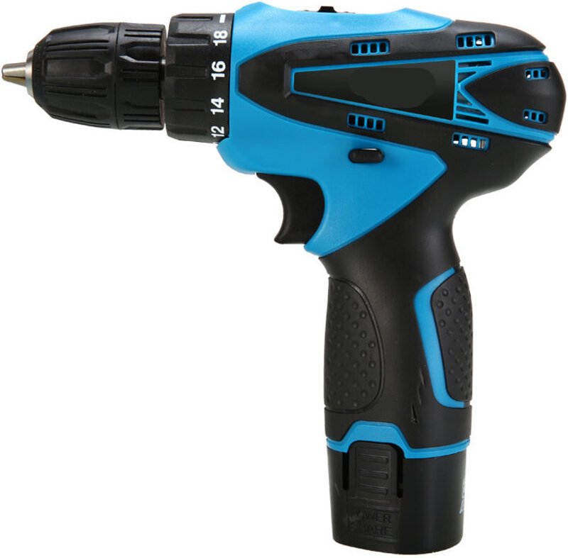 12-V-Akku-Schlagbohrschrauber mit 2 x 1,3-Ah-Akkus