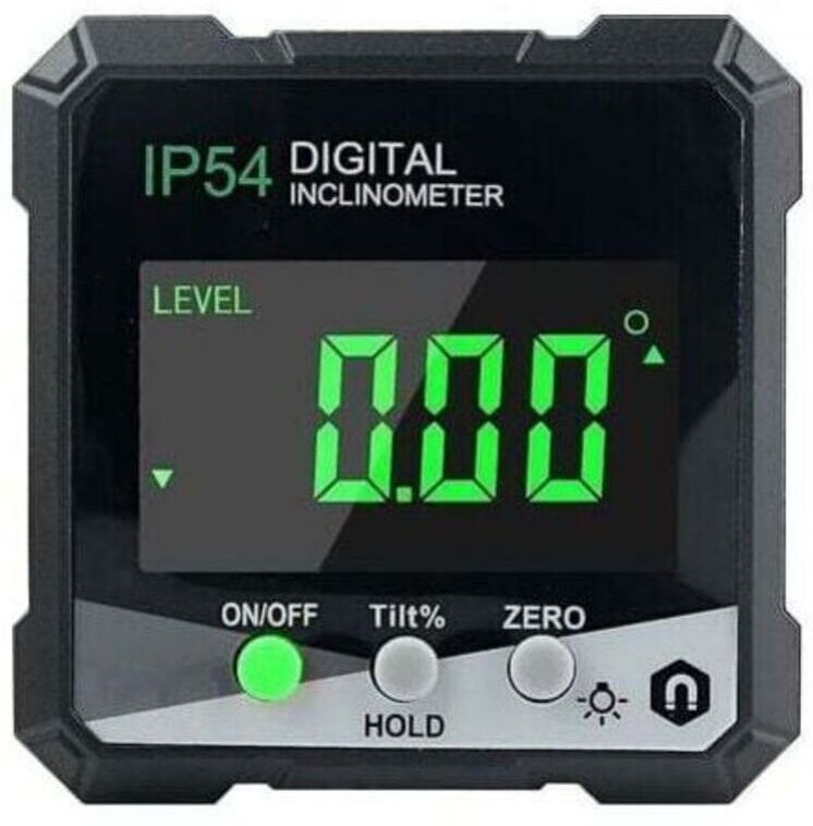 Digitaler Winkelmesser, Winkelmesser mit LCD-Bildschirm, Neigungsmesser mit Magnet, digitale Winkelmessung
