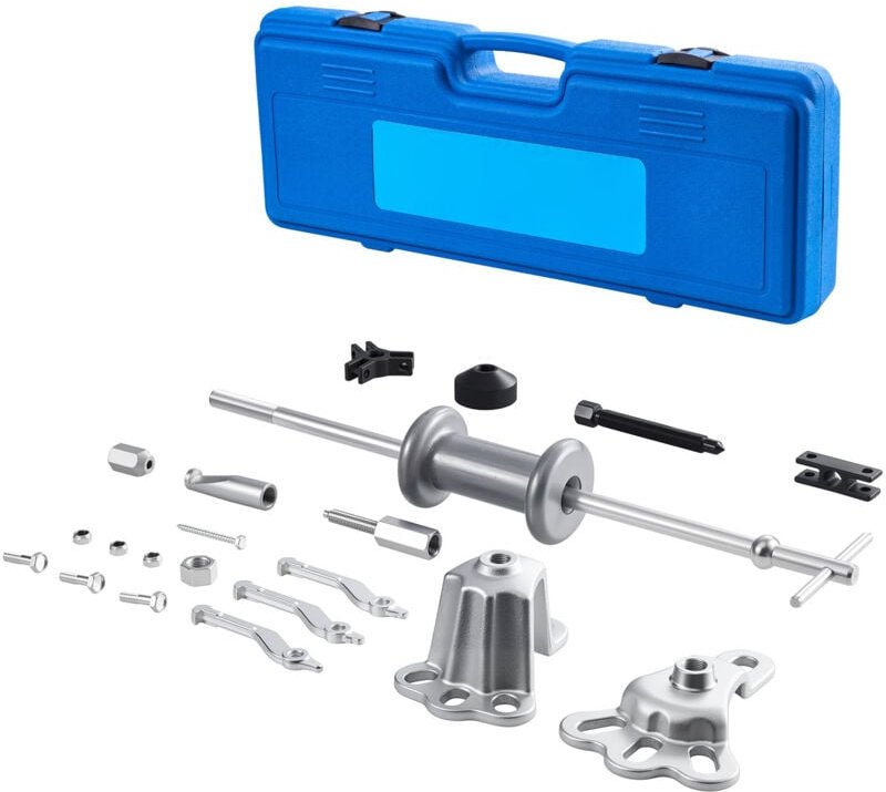 Mophorn Gleithammer Abzieher Set 15-teilig für Radnabenlager und Achslager, Werkzeugsatz mit Transportbox, geeignet für ...