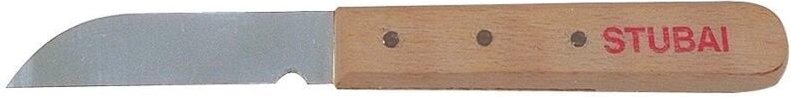 Stubai - Kabelmesser Abisoliermesser, Abmantelungsmesser mit Kerbe, Klinge 75 mm