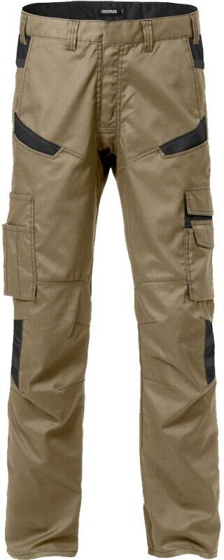 Hose 2552 STFP Khaki/Schwarz Gr. 54