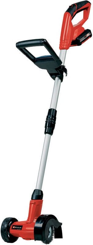 Akku-Fugenreiniger gc-cc 18 Li Kit Power X-Change (18 v, wechselbare Fugenbürsten aus Nylon & Stahldraht, Teleskop-Führu...