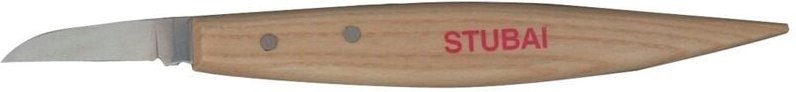 Kerschnitzmesser gerade, Klingenlänge 50 mm Schnitzmesser Stahl - Stubai
