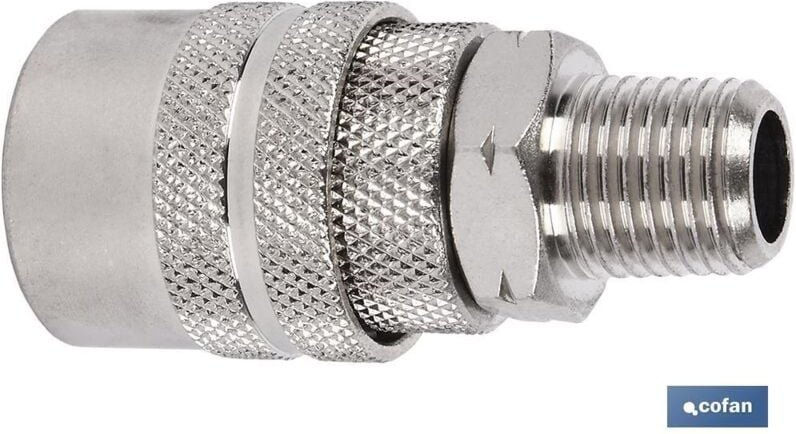 Schnellstecker Außengewinde 1/2