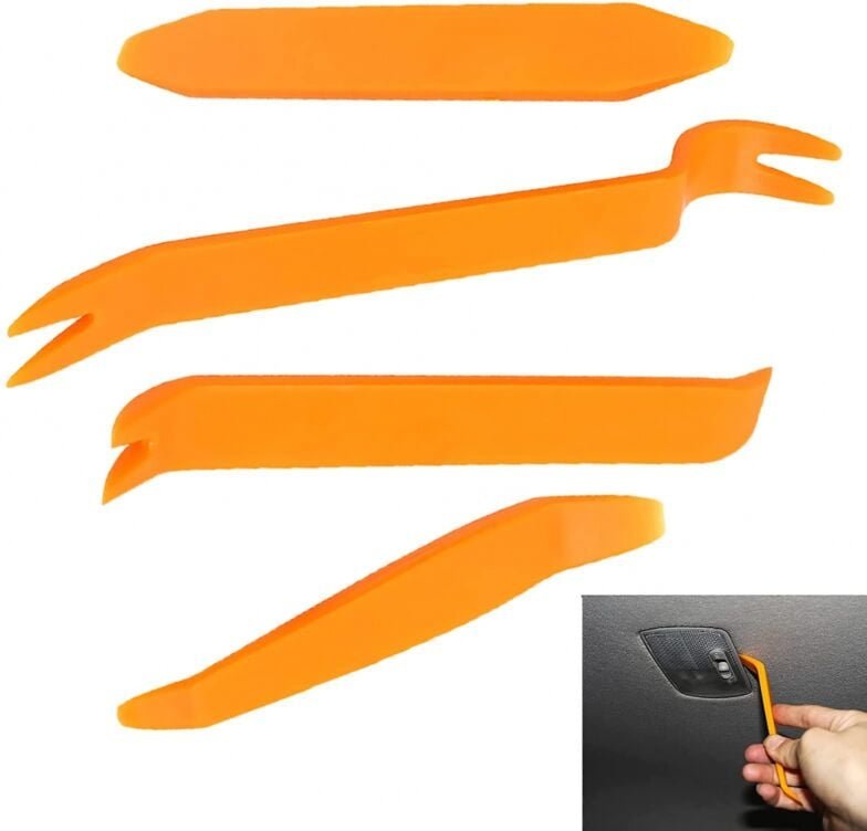 BEBUSINGOTO 4-teiliges Autowerkzeug, Werkzeug zum Entfernen von Autoverkleidungen, Reparatursatz für Türinnenverkleidung...