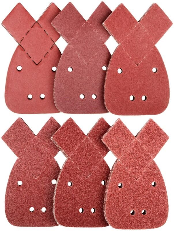 BEBUSINGOTO 60-teiliges Schleifblattset mit Mausmotiv, 10 x Schleifblätter in den Körnungen 40/60/80/120/180/240, passen...