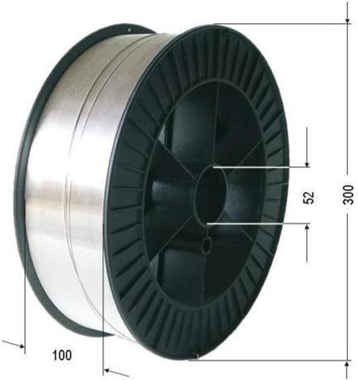 1 Rolle 7kg Alu Schweißdraht ALMG5 1,0 mm 7 kg Aluminium Draht TOP Aludraht 1mm