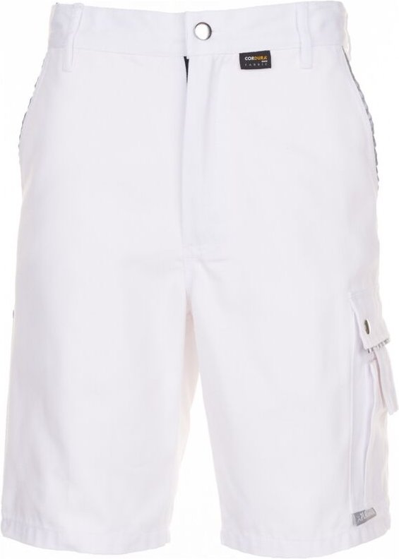 Arbeitshose Shorts Canvas 320 reinweiß/reinweiß Größe XXL
