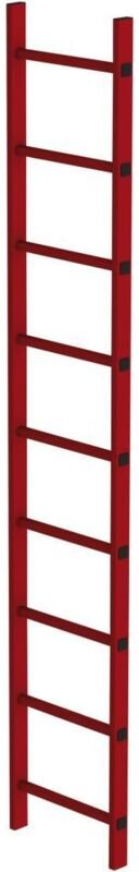 Günzburger Steigtechnik Schachtleiter GFK 400 mm lichte Weite 9 Sprossen - 064109