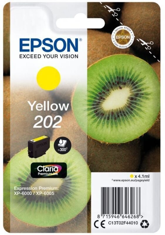 Thumbnail - Epson Tintenpatrone yellow Claria Premium 202 T 02F4