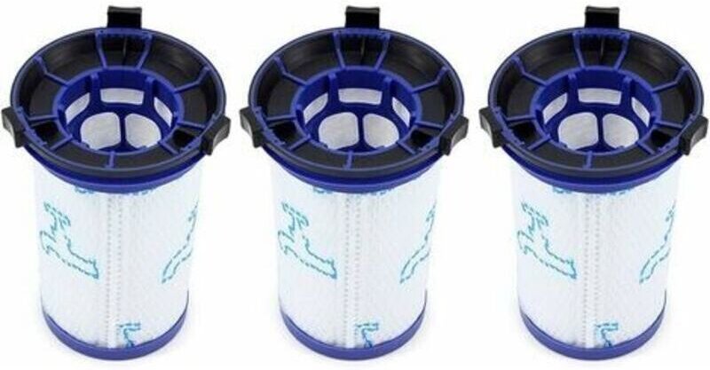 3er-Pack Ersatzfilter für Rowenta Air Force 360 / X-Pert Essential 260 Akku-Staubsauger RH9037 RH9038 RH9039 RH9051 RH90...