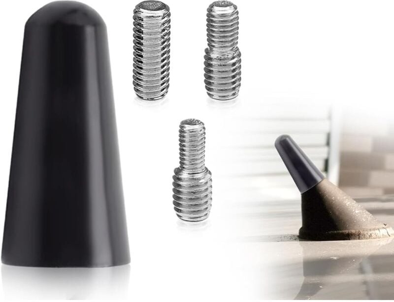 Universelle Mini-Autoantenne mit verstärktem Empfang, 1 Antenne + 3 Schrauben in verschiedenen Größen, kompatibel mit Au...