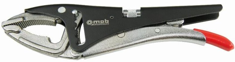 Schraubstockzange mit langen Zinken 250MM - mob - 9306250001