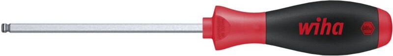 Wiha - Schraubendreher SoftFinish® MagicRing® Sechskant-Kugelkopf MagicRing® mit Sechskantklinge 4,0 mm x 100 mm (26079)