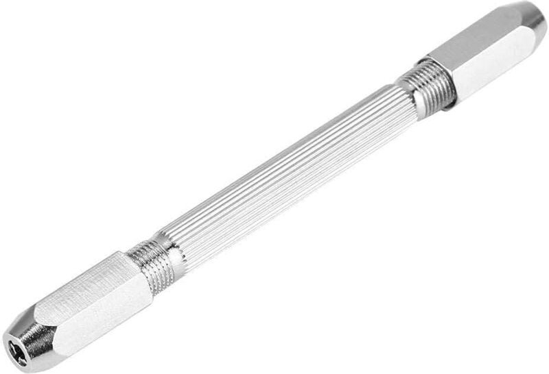 ZVD - Mini-Mikro-Handbohrschraubstock mit Doppelendfutter – 0–3 mm – Werkzeug zur Uhrenreparatur