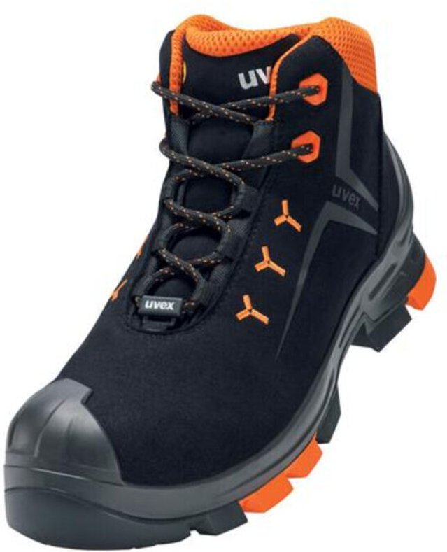 Uvex Sicherheitsstiefel S3 SRC uvex 2 aus Mikrovelours, uvex xenova Kunststoffkappe, Weite 10, Größe 49