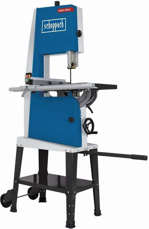 Scheppach - Bandsäge BASA3 Professional 230 v mit Querschneidlehre und Fahrwerk