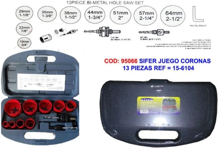 Kronenset 13-teilig - Sifer