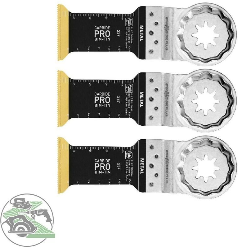 Fein - Sägeblatt slp E-Cut CarbidePro 60x32 mm VE3 63502237220 3 Stück