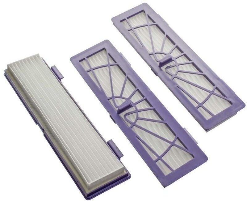Filterset 3x Staubsaugerfilter kompatibel mit Neato Botvac 70, 70E, 75, 75E, 85, 85E, Connected Staubsauger - hepa Filte...