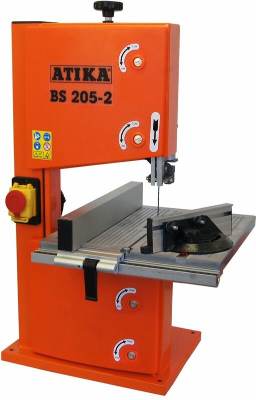 Atika - bs 205-2 Bandsäge Holzbandsäge Holzsäge Tischsäge Säge 230V 250W