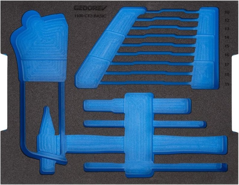 EI-1100 CT2-BASIC Schaumstoffmodul 2/2 l-boxx 136 leer